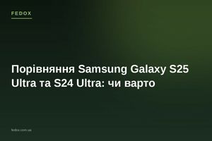 Порівняння Samsung Galaxy S25 Ultra та S24 Ultra: чи варто