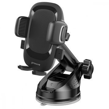 Автомобильный держатель Proove Ellipse Suction Type Car Mount black