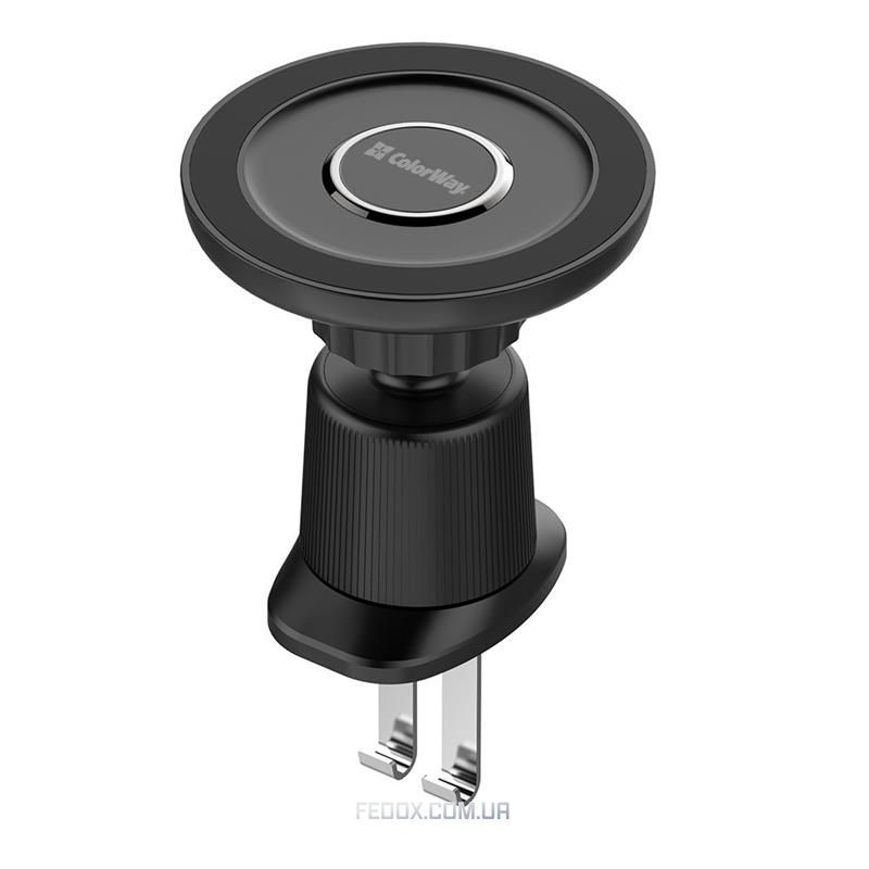 Тримач автомобільний ColorWay магнитний Air Vent-5 Black (CW-CHM15-BK)