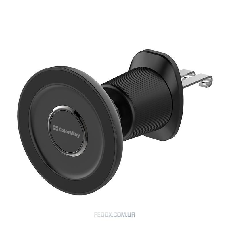 Тримач автомобільний ColorWay магнитний Air Vent-5 Black (CW-CHM15-BK)