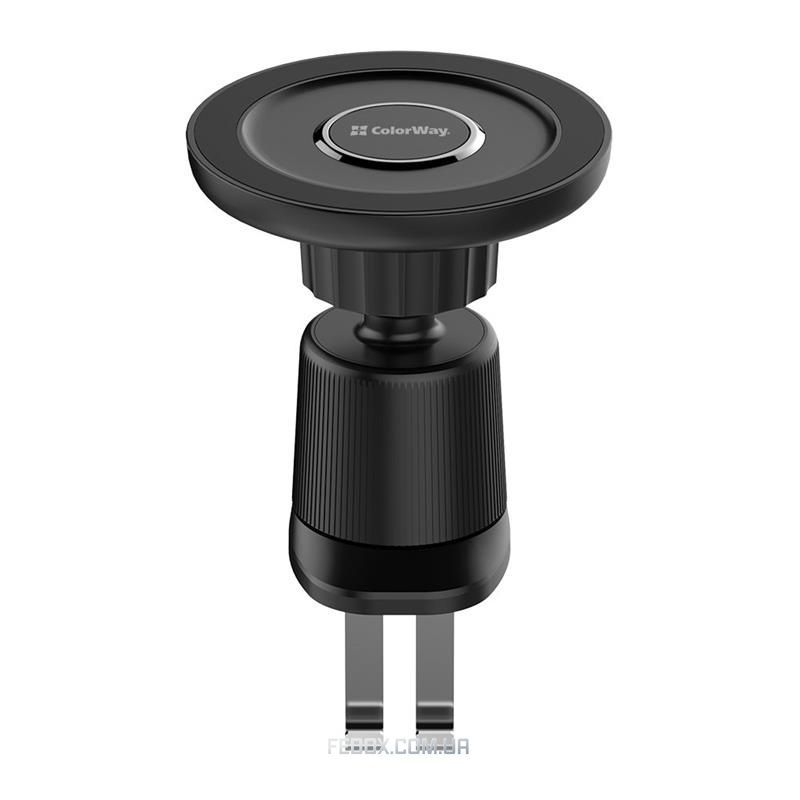 Тримач автомобільний ColorWay магнитний Air Vent-5 Black (CW-CHM15-BK)