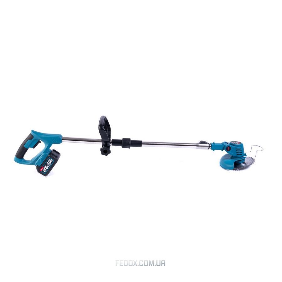 Коса Makita (UR156DWAE) Акумуляторна (48V / 6Ah) садовий тример Макіта (+2 АКБ / +Окуляри) Легка косарка