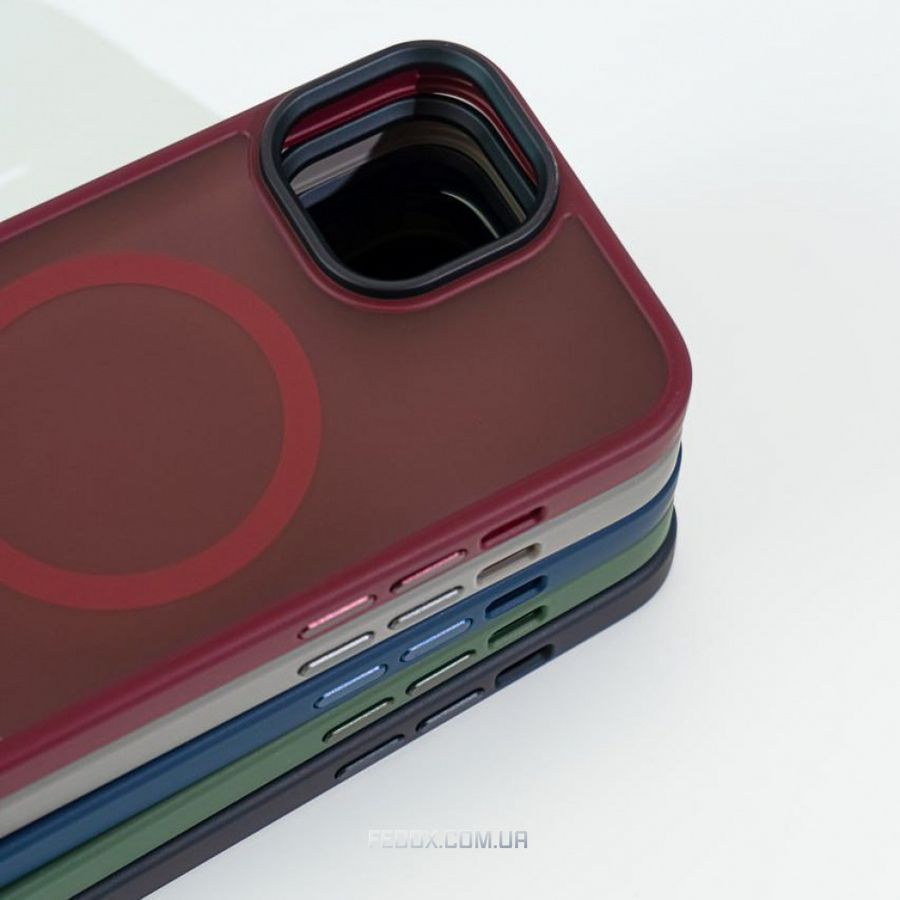 Чехол WAVE Matte Insane Case с магнитным кольцом для iPhone 15 Pro