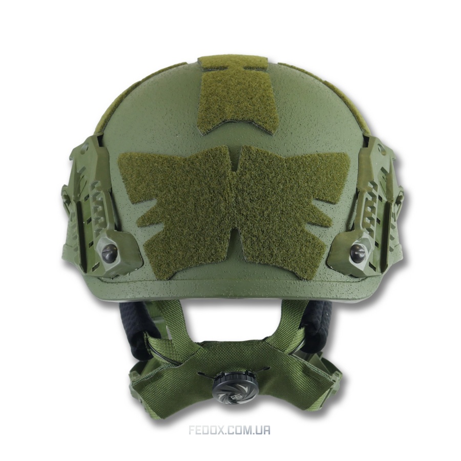 Балістична каска (шолом) NIJ-IIIA Sestan-Busch. Helmet (BK-ACH-MC) GEN-II (Ця Модель закриває Пів-Вуха) Green-Олива-(XL) Оригінал із чохлом. Виробник Хорватія.