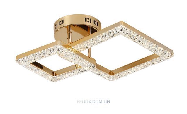 Люстра потолочная LED VALESO 2726/1+1 GD 25W*2