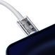Кабель Baseus Superior Series Быстрая зарядка Дата Type-C на Lightning PD 20W (0.25м) белый