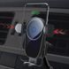 Держатель автомобильный+беспроводное ЗУ ColorWay AutoSense Car Wireless Charger 15W Black (CW-CHAW025Q-BK)