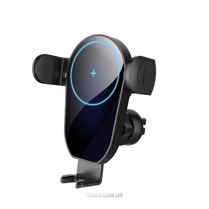 Держатель автомобильный+беспроводное ЗУ ColorWay AutoSense Car Wireless Charger 15W Black (CW-CHAW025Q-BK)