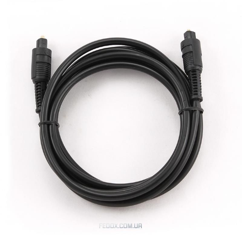 Аудио-кабель оптический Cablexpert (CC-OPT-2M) Toslink, 2м, Black