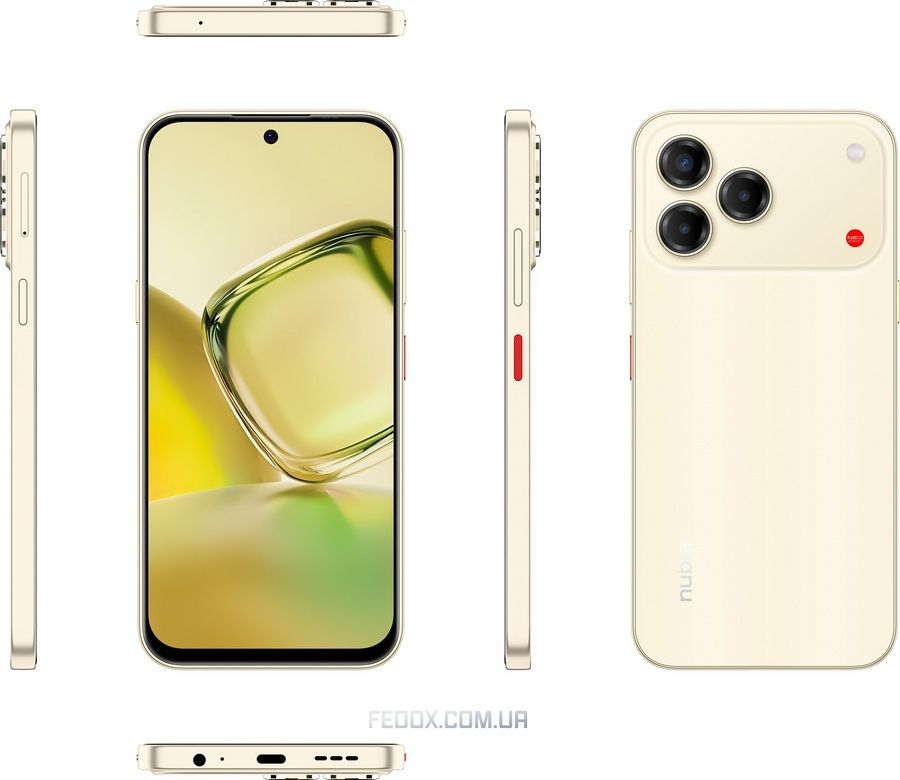 Смартфон ZTE Nubia V80 Design 4/256GB Yellow