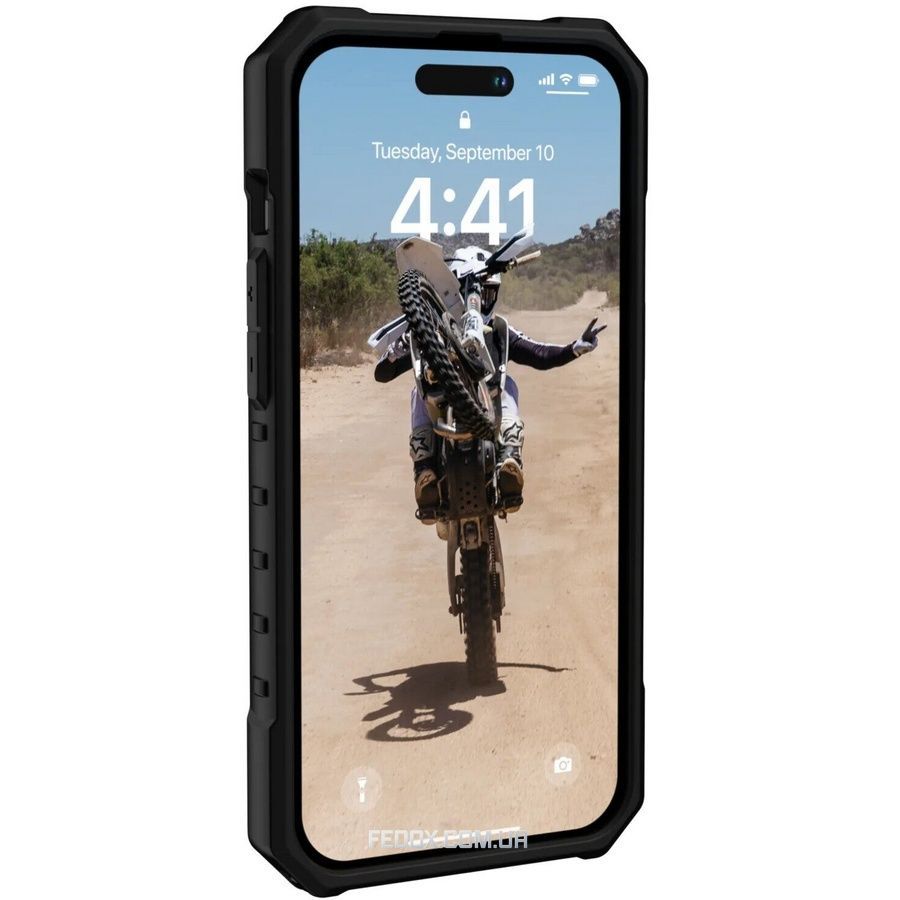 Чохол-накладка Urban Armor Gear Pathfinder Magsafe для Apple iPhone 14 Pro Black (114054114040)