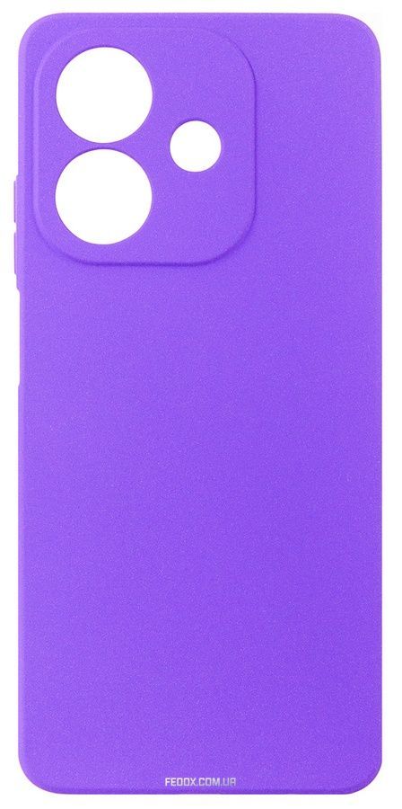 Чохол-накладка Dengos Carbon для Oppo A3X Purple (DG-KM-124) + захисне скло