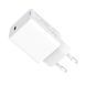 Сетевое зарядное устройство ColorWay GaN Mini 65W PD Port PPS USB-C White (CW-CHS049PD-WT)