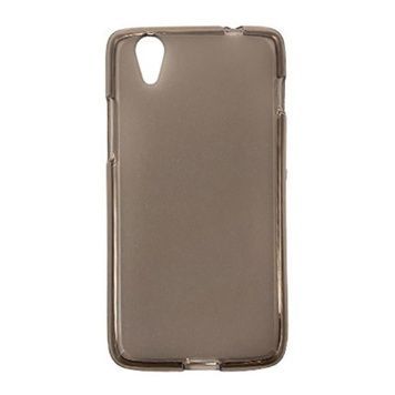 Чехол-накладка Drobak Elastic PU для Lenovo S960 Grey Clear (211441), серый