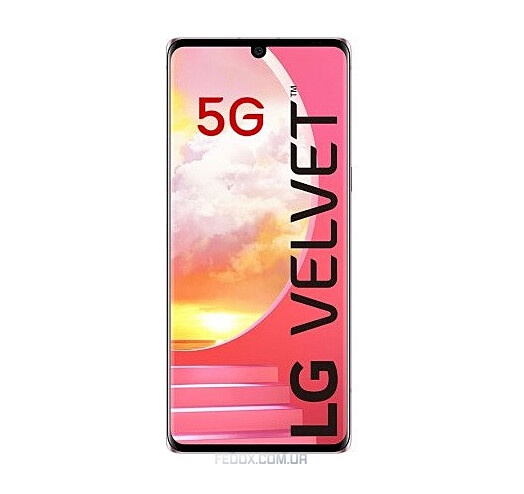 Мобільний телефон LG G9 Velvet 5G G900N 6/128GB Pink 1 sim (SM-G900N) USA