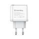 Сетевое зарядное устройство ColorWay Power Delivery Port PPS USB (Type-C PD + Type-C PD) (40W) White (CW-CHS048PD-WT)
