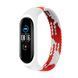 Ремінець BeCover Elastic Nylon Style для Xiaomi Mi Smart Band 5/Mi Smart Band 6 Size S Red/White (706137)