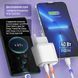 Сетевое зарядное устройство ColorWay Power Delivery Port PPS USB (Type-C PD + Type-C PD) (40W) White (CW-CHS048PD-WT)