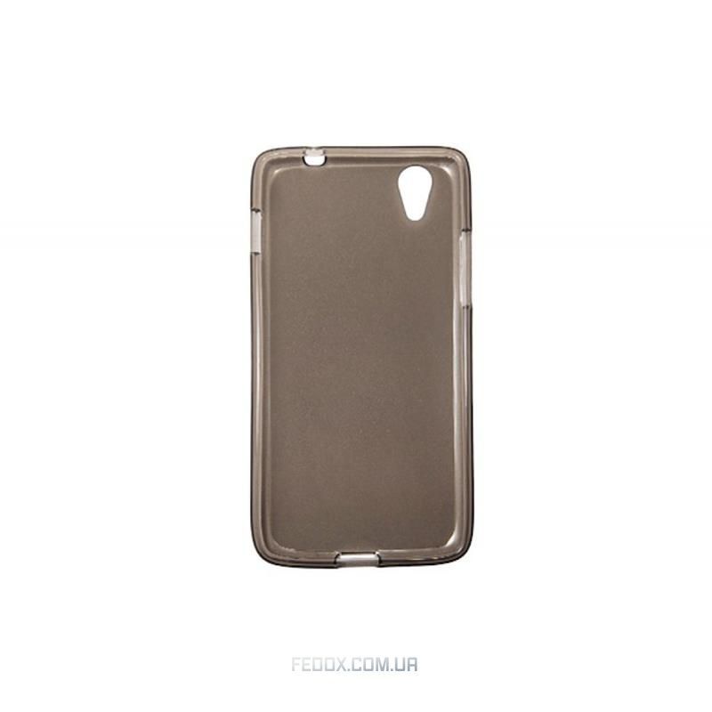 Чохол-накладка Drobak Elastic PU для Lenovo S960 Grey Clear (211441), Сірий