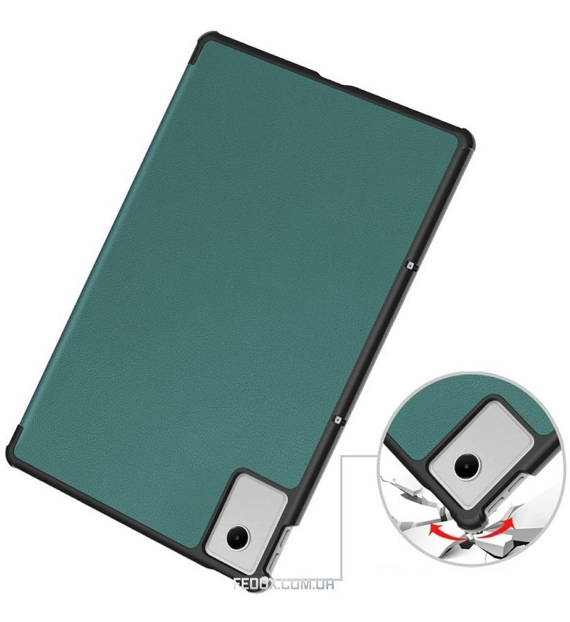 Чохол-книжка BeCover Smart Case для Lenovo Idea Tab Plus 12.1" Dark Green (715080), Зелений