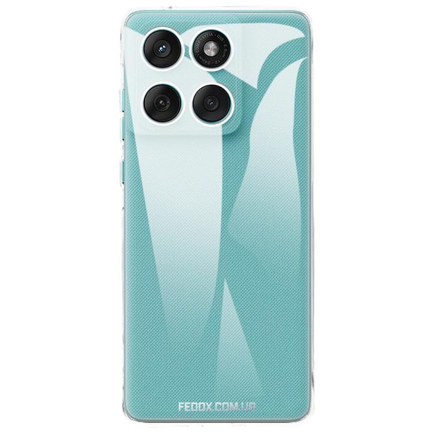 Чехол-накладка Dengos TPU для Motorola Moto Edge 60 Fusion Clear (DG-TPU-TRP-54)