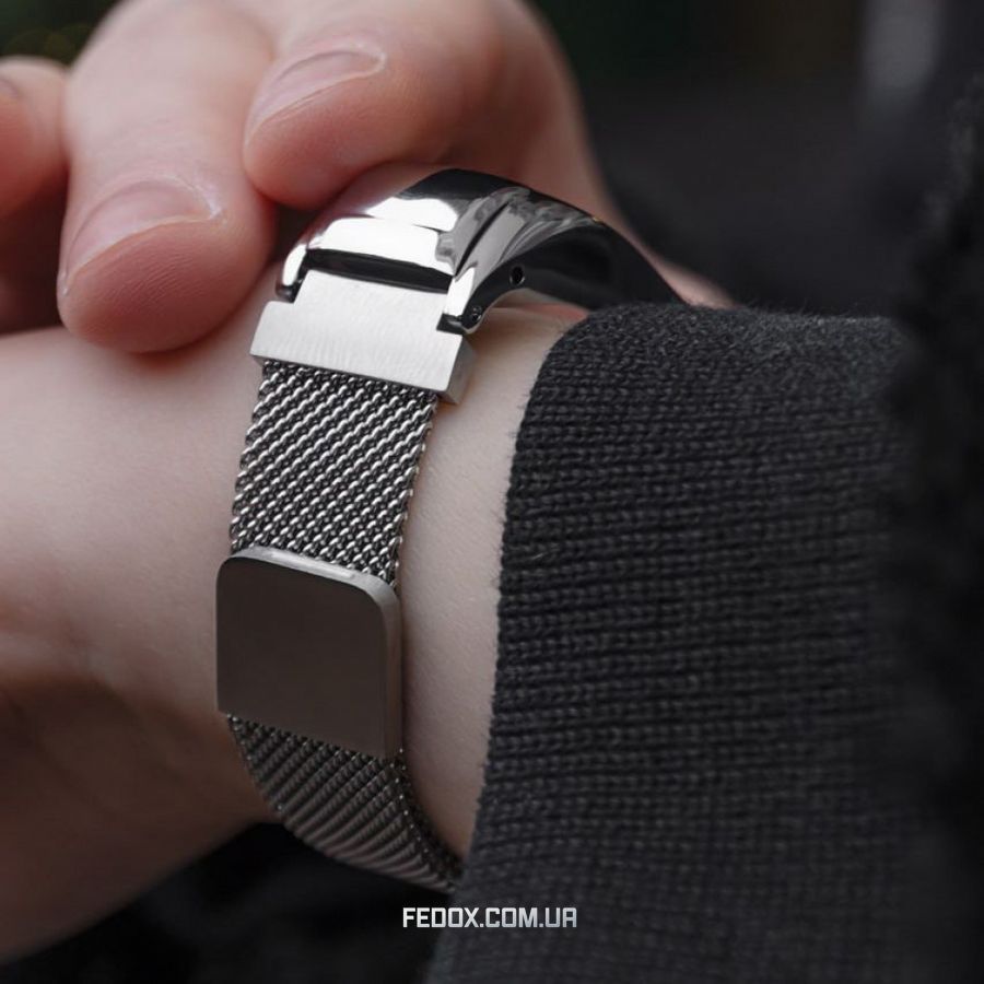 Ремінець Milanese Loop Mi Band 7 purple