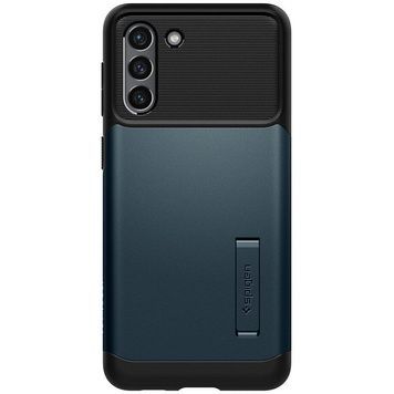 Чохол-накладка Spigen Slim Armor для Samsung Galaxy S21 SM-G991 Metal Slate (ACS02444)