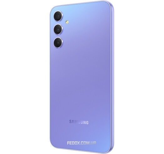 Смартфон Samsung Galaxy A34 8/256GB Lightviolet 2 Sim (SM-A346ELVESEK)