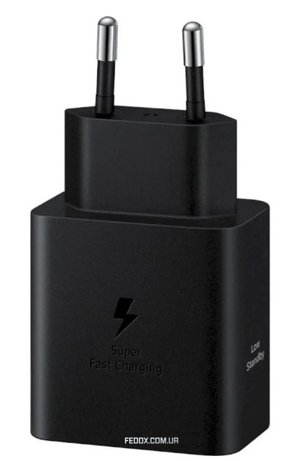 Мережевий зарядний пристрій Samsung 45W USB Type-C Black (EP-T4511NBEGEU)