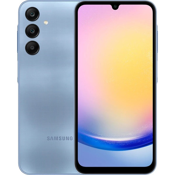 Смартфон Samsung Galaxy A25 6/128GB Blue (SM-A256BZBDEUC) (Original) 2 Sim