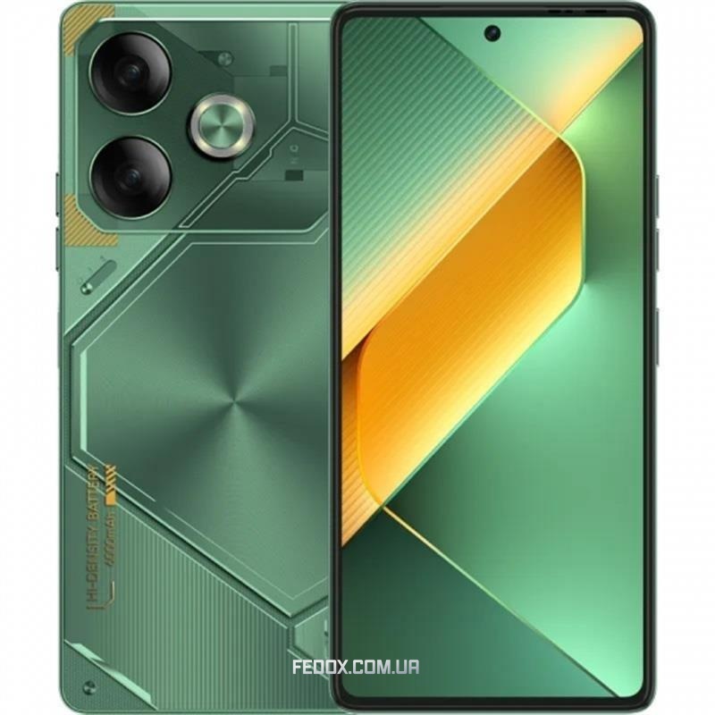 Смартфон Tecno Pova 6 (LI7) 12/256GB Comet Green (4894947019081)