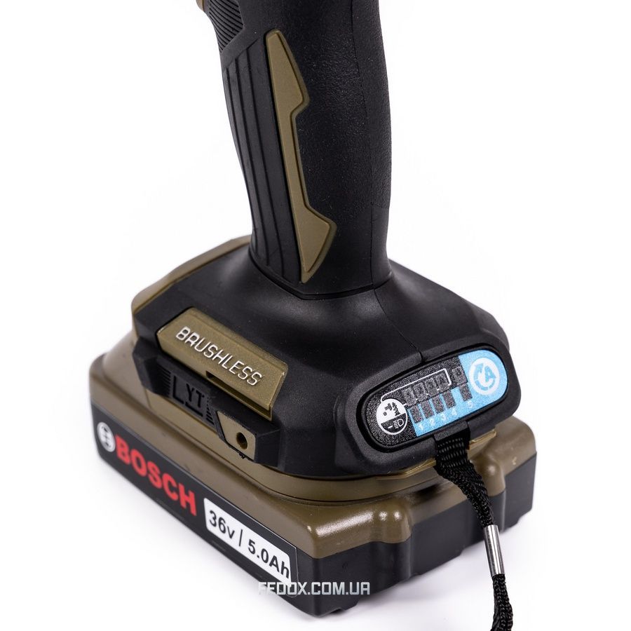 Гайковерт акумуляторний Bosch GDR36V-200C 36V 5Ah безщітковий