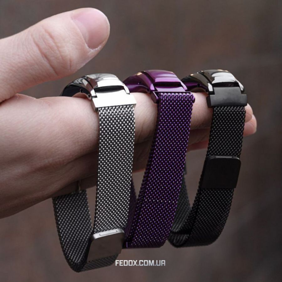 Milanese Loop strap Mi Band 7 rose gold
