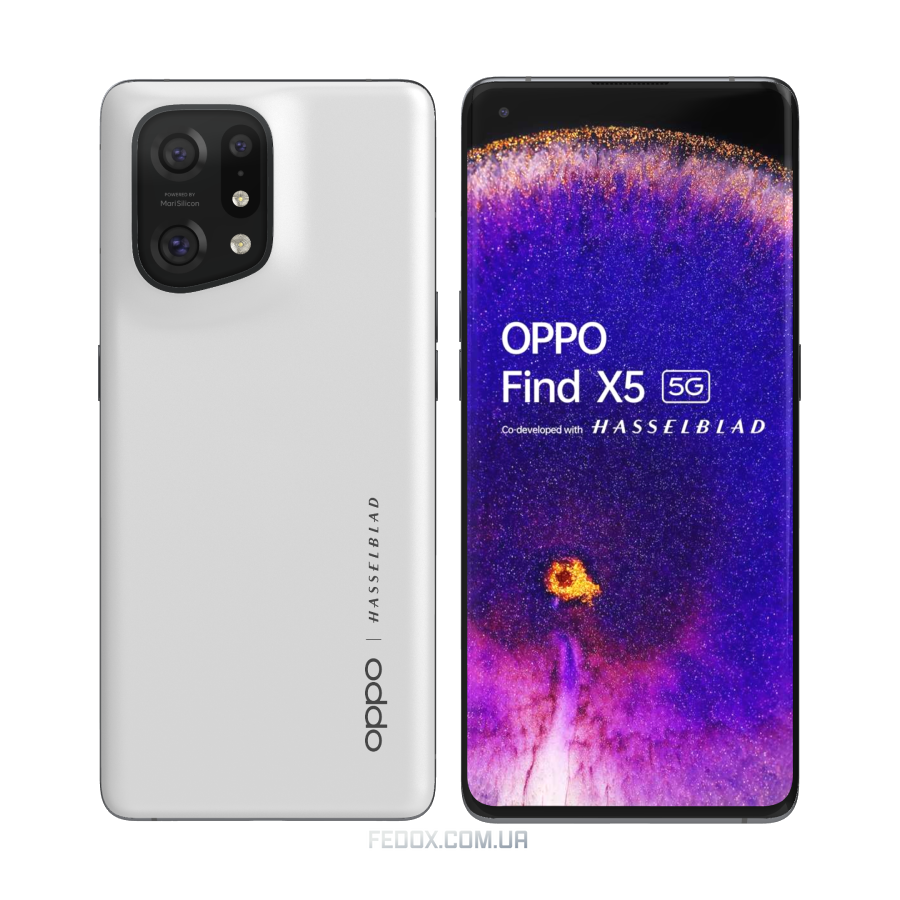 Смартфон OPPO Find X5 5G 12/256Gb White 2 Sim