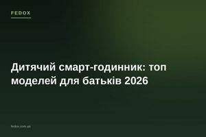 Дитячий смарт-годинник: топ моделей для батьків 2026
