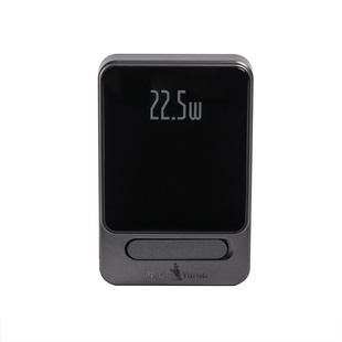 Мобільний Павербанк Black Voron Magsafe BV1-Gray Потужний Зовнішній акумулятор на 10000mAh Швидка зарядка 22.5W з підставкою. Magnetic battery pack