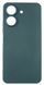 Чехол-накладка Dengos для Xiaomi Redmi 13C Green (DG-KM-54) + защитное стекло