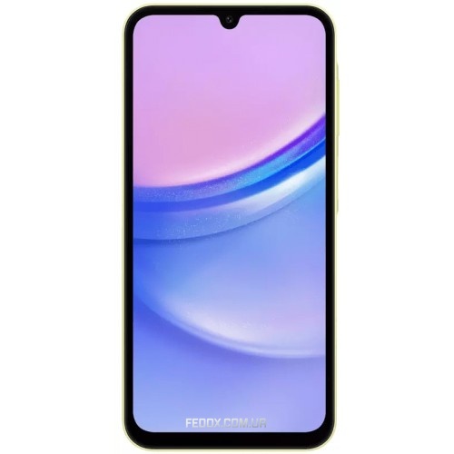 Смартфон Samsung Galaxy A15 SM-A155 4/128GB Dual Sim Yellow (SM-A155FZYDEUC)