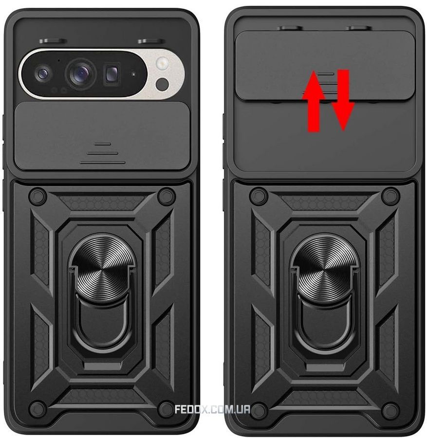 Чехол-накладка BeCover Military для Google Pixel 9 Pro Black (712186)