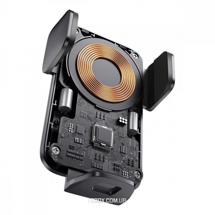 Автомобильный держатель для смартфона или планшета Baseus Wisdom Auto Aligment Car Mount Wireless Charger (CGZX000001)