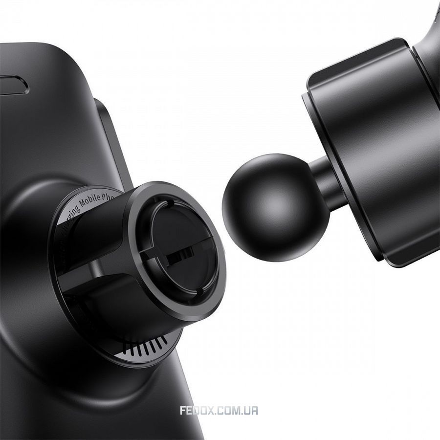 Автомобильный держатель для смартфона или планшета Baseus Wisdom Auto Aligment Car Mount Wireless Charger (CGZX000001)