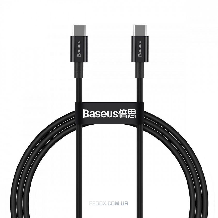 Кабель Baseus Superior Series Fast Charging Type-C to Type-C PD 100W (1m)