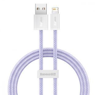 Кабель Baseus Dynamic Series Быстрая зарядка Lightning 2.4A (1м) фиолетовый
