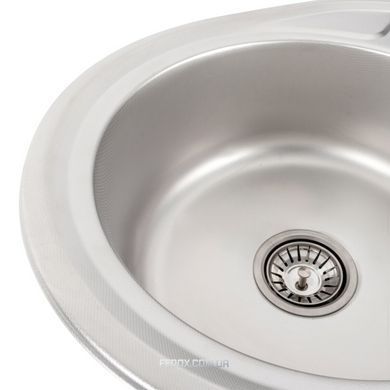 Кухонная мойка из нержавеющей стали PLATINUM 5745 L, 570х450 мм