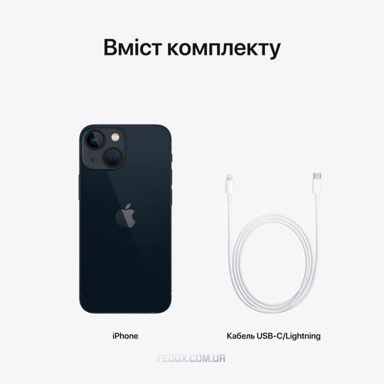 Apple iPhone 13 256GB Midnight (MLQ63)