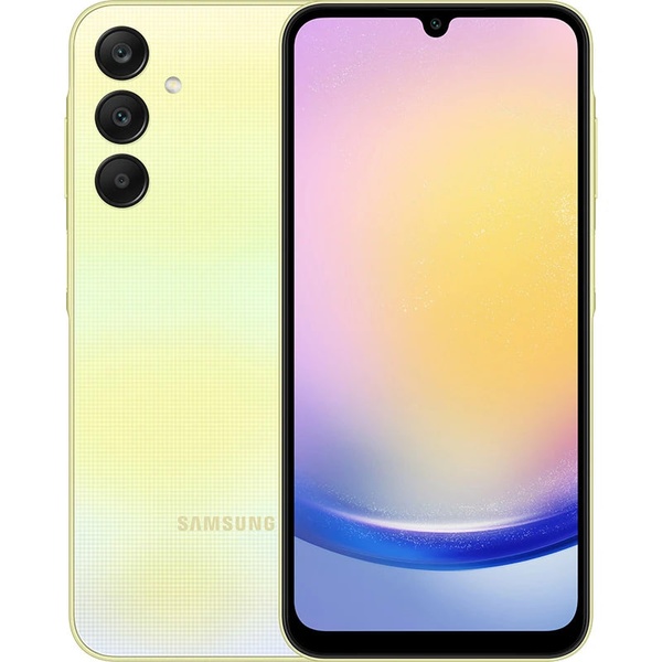 Смартфон Samsung Galaxy A25 6/128GB Personality Yellow (SM-A256BZYDEUC) (Original) 2 Sim