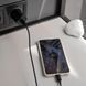 MZP Baseus Super Silicone Quick Charger 25W (Type-C) + With Cable Type-C to Type-C 3A (1m) white