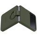 Чохол-накладка Samsung Silicone Cover with Ring для Samsung Galaxy Flip 4 SM-F721 Khaki (EF-PF721TGEGUA), Зелений