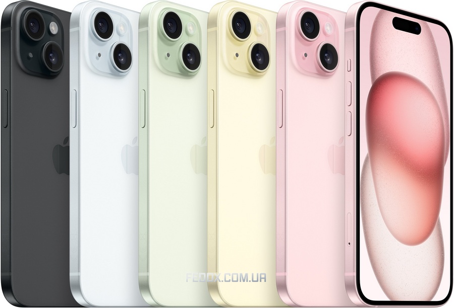 iPhone 15 Plus 128 ГБ Pink (MU103)