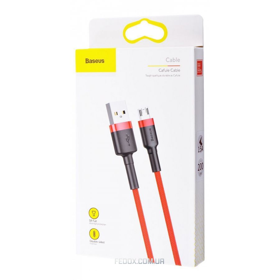 Кабель Baseus Cafule Micro USB 2.4A (0.5m)